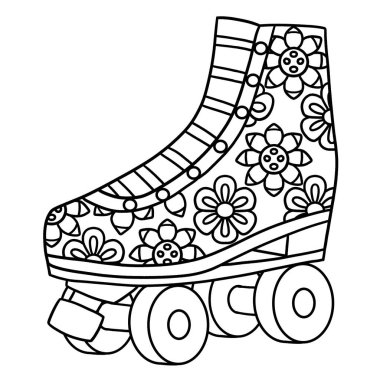 Patenli ve çiçek izli şirin ve komik renkli bir sayfa. Çocuklar için saatlerce boyama eğlencesi sağlıyor. Renklendirmek için, bu sayfa çok kolaydır. Küçük çocuklar ve yeni yürümeye başlayanlar için uygun..