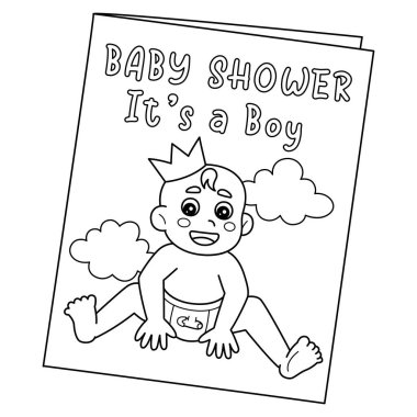 Bebek Duşu 'nun sevimli ve komik renkli bir sayfası. O bir erkek. Çocuklar için saatlerce boyama eğlencesi sağlıyor. Renklendirmek için, bu sayfa çok kolaydır. Küçük çocuklar ve yeni yürümeye başlayanlar için uygun..