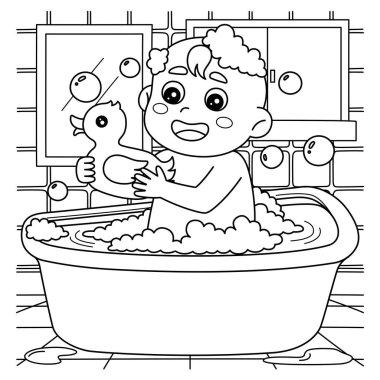 Bebek Duşu için sevimli ve komik bir renk sayfası. Çocuklar için saatlerce boyama eğlencesi sağlıyor. Renklendirmek için, bu sayfa çok kolaydır. Küçük çocuklar ve yeni yürümeye başlayanlar için uygun..