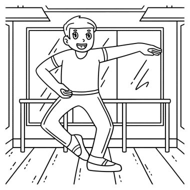 Zıplayan Basamaktaki Bale Danseur 'un sevimli ve komik renkli sayfası. Çocuklar için saatlerce boyama eğlencesi sağlıyor. Renklendirmek için, bu sayfa çok kolaydır. Küçük çocuklar ve yeni yürümeye başlayanlar için uygun..