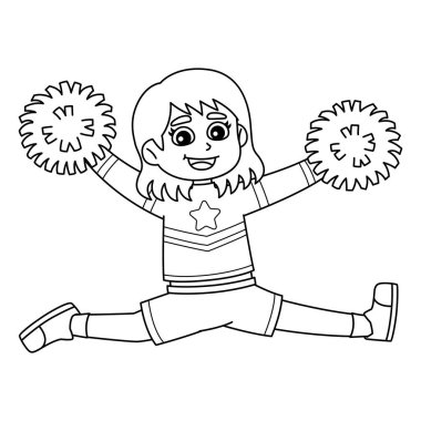 Amigo kızların ponpon kızlarının tatlı ve komik renklendirme sayfası. Çocuklar için saatlerce boyama eğlencesi sağlıyor. Renklendirmek için, bu sayfa çok kolaydır. Küçük çocuklar ve yeni yürümeye başlayanlar için uygun..