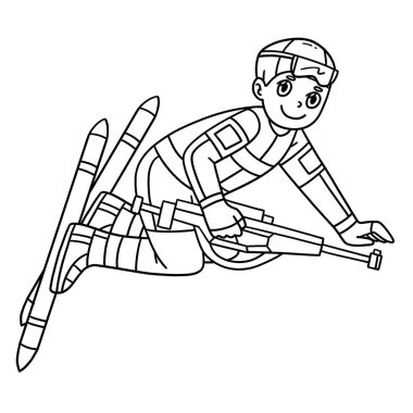 Biatlon Erkek Biatlet Eğilimi 'nin sevimli ve komik renkli bir sayfası. Çocuklar için saatlerce boyama eğlencesi sağlıyor. Renklendirmek için, bu sayfa çok kolaydır. Küçük çocuklar ve yeni yürümeye başlayanlar için uygun..
