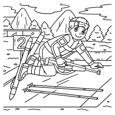 Biatlon Erkek Biatlet Eğilimi 'nin sevimli ve komik renkli bir sayfası. Çocuklar için saatlerce boyama eğlencesi sağlıyor. Renklendirmek için, bu sayfa çok kolaydır. Küçük çocuklar ve yeni yürümeye başlayanlar için uygun..