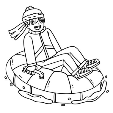 Şişme Kızağa Binen Kızak 'ın şirin ve komik renkli bir sayfası. Çocuklar için saatlerce boyama eğlencesi sağlıyor. Renklendirmek için, bu sayfa çok kolaydır. Küçük çocuklar ve yeni yürümeye başlayanlar için uygun..