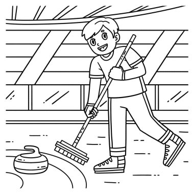 Kıvırcık erkek bigudi süpürücü yüzeyinin sevimli ve komik renkli bir sayfası. Çocuklar için saatlerce boyama eğlencesi sağlıyor. Renklendirmek için, bu sayfa çok kolaydır. Küçük çocuklar ve yeni yürümeye başlayanlar için uygun..