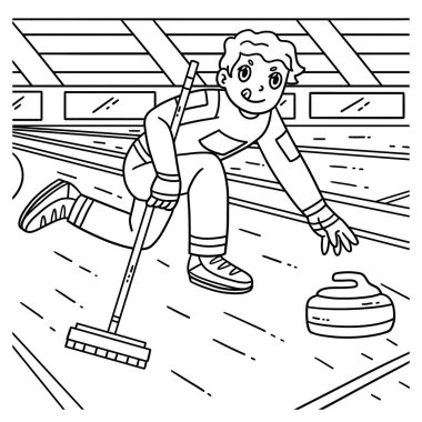 Curling Male Teslimat Taşı 'nın sevimli ve komik renkli bir sayfası. Çocuklar için saatlerce boyama eğlencesi sağlıyor. Renklendirmek için, bu sayfa çok kolaydır. Küçük çocuklar ve yeni yürümeye başlayanlar için uygun..