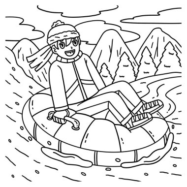 Şişme Kızağa Binen Kızak 'ın şirin ve komik renkli bir sayfası. Çocuklar için saatlerce boyama eğlencesi sağlıyor. Renklendirmek için, bu sayfa çok kolaydır. Küçük çocuklar ve yeni yürümeye başlayanlar için uygun..