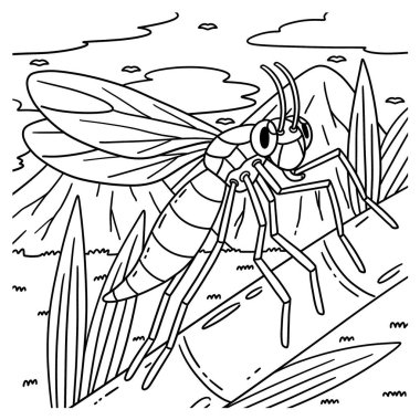 Bir Böcek Gnat Hayvanı 'nın sevimli ve komik renkli sayfası. Çocuklar için saatlerce boyama eğlencesi sağlıyor. Renklendirmek için, bu sayfa çok kolaydır. Küçük çocuklar ve yeni yürümeye başlayanlar için uygun..