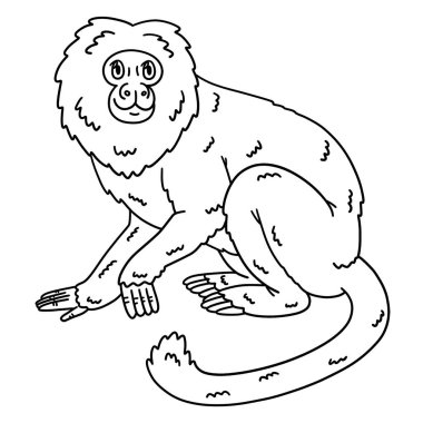 Altın Aslan Tamarin Maymunu 'nun sevimli ve komik renkli sayfası. Çocuklar için saatlerce boyama eğlencesi sağlıyor. Renklendirmek için, bu sayfa çok kolaydır. Küçük çocuklar ve yeni yürümeye başlayanlar için uygun..