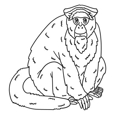 Bir De Brazza Maymun Hayvanı 'nın sevimli ve komik renkli sayfası. Çocuklar için saatlerce boyama eğlencesi sağlıyor. Renklendirmek için, bu sayfa çok kolaydır. Küçük çocuklar ve yeni yürümeye başlayanlar için uygun..