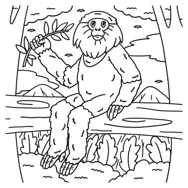 Douc Langur Maymunu 'nun sevimli ve komik renkli sayfası. Çocuklar için saatlerce boyama eğlencesi sağlıyor. Renklendirmek için, bu sayfa çok kolaydır. Küçük çocuklar ve yeni yürümeye başlayanlar için uygun..