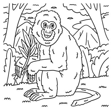 Assamese Macaque Maymunu 'nun sevimli ve komik renkli sayfası. Çocuklar için saatlerce boyama eğlencesi sağlıyor. Renklendirmek için, bu sayfa çok kolaydır. Küçük çocuklar ve yeni yürümeye başlayanlar için uygun..