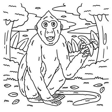 Yengeç Yiyen Maymun 'un şirin ve komik renkli sayfası. Çocuklar için saatlerce boyama eğlencesi sağlıyor. Renklendirmek için, bu sayfa çok kolaydır. Küçük çocuklar ve yeni yürümeye başlayanlar için uygun..