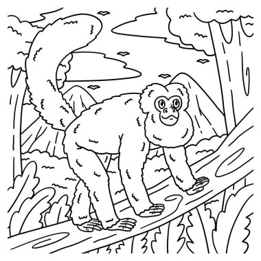 Sakallı Saki Maymunu 'nun sevimli ve komik renkli sayfası. Çocuklar için saatlerce boyama eğlencesi sağlıyor. Renklendirmek için, bu sayfa çok kolaydır. Küçük çocuklar ve yeni yürümeye başlayanlar için uygun..