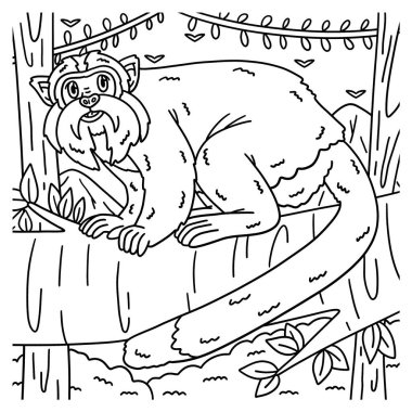 İmparator Tamarin Maymunu 'nun sevimli ve komik renkli sayfası. Çocuklar için saatlerce boyama eğlencesi sağlıyor. Renklendirmek için, bu sayfa çok kolaydır. Küçük çocuklar ve yeni yürümeye başlayanlar için uygun..