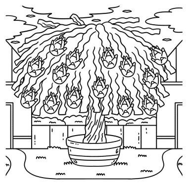 Ejderha Meyve Ağacı 'nın sevimli ve komik renkli bir sayfası. Çocuklar için saatlerce boyama eğlencesi sağlıyor. Renklendirmek için, bu sayfa çok kolaydır. Küçük çocuklar ve yeni yürümeye başlayanlar için uygun..