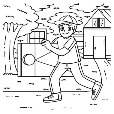 Cornhole Boy Taşıma Kurulunun şirin ve komik renkli bir sayfası. Çocuklar için saatlerce boyama eğlencesi sağlıyor. Bu sayfayı boyamak çok kolaydır. Küçük çocuklar ve yeni yürümeye başlayanlar için uygun..