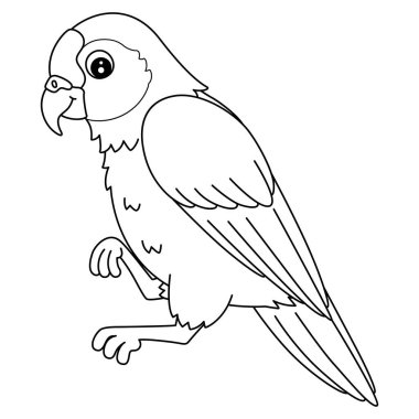 Kuş Amazon papağanının sevimli ve komik renkli sayfası. Çocuklar için saatlerce boyama eğlencesi sağlıyor. Renklendirmek için, bu sayfa çok kolaydır. Küçük çocuklar ve yeni yürümeye başlayanlar için uygun.. 
