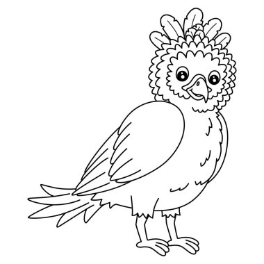 Kuş Harpy Eagle 'ın şirin ve komik renkli sayfası. Çocuklar için saatlerce boyama eğlencesi sağlıyor. Renklendirmek için, bu sayfa çok kolaydır. Küçük çocuklar ve yeni yürümeye başlayanlar için uygun.. 