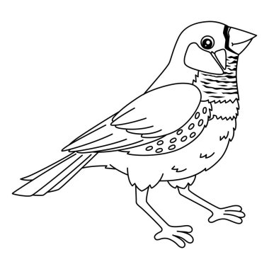 Kuş Finch 'in şirin ve komik renkli sayfası. Çocuklar için saatlerce boyama eğlencesi sağlıyor. Renklendirmek için, bu sayfa çok kolaydır. Küçük çocuklar ve yeni yürümeye başlayanlar için uygun.. 