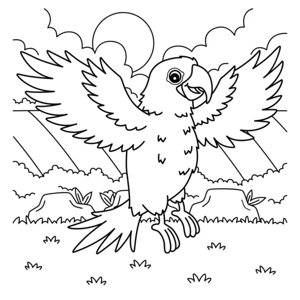 Kuş sümbülü papağanının sevimli ve komik renkli bir sayfası. Çocuklar için saatlerce boyama eğlencesi sağlıyor. Renklendirmek için, bu sayfa çok kolaydır. Küçük çocuklar ve yeni yürümeye başlayanlar için uygun.. 