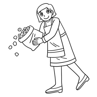 BBQ ve Izgara Anne Kömürü 'nün şirin ve komik renkli bir sayfası. Çocuklar için saatlerce boyama eğlencesi sağlıyor. Bu sayfayı boyamak çok kolaydır. Küçük çocuklar ve yeni yürümeye başlayanlar için uygun..