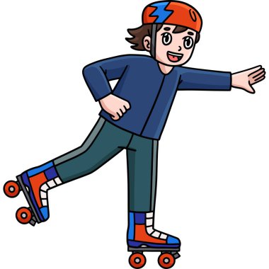 Bu karikatür klibinde Paten Çocuk çizimleri var.