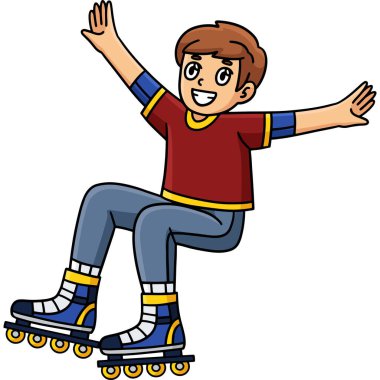 Bu karikatür, Yerden Atlayan İç Patenci 'yi gösteriyor.