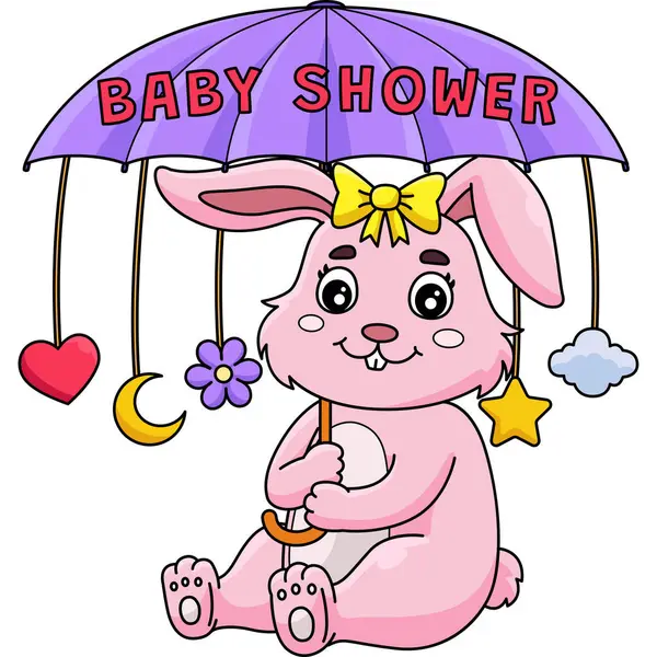 Bu karikatür klibinde Bebek Duşu Tavşan Kız çizimi var.