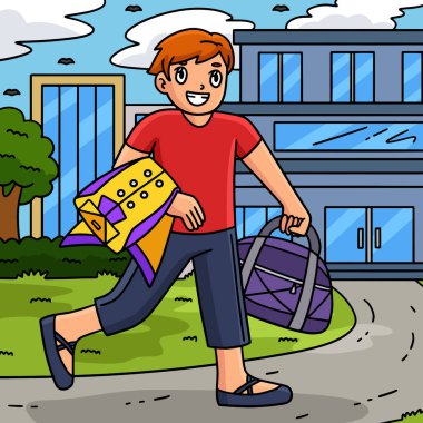 Bu karikatür parçası, nesnelerin resimli olduğu bir Bale Danseur 'ü gösteriyor.
