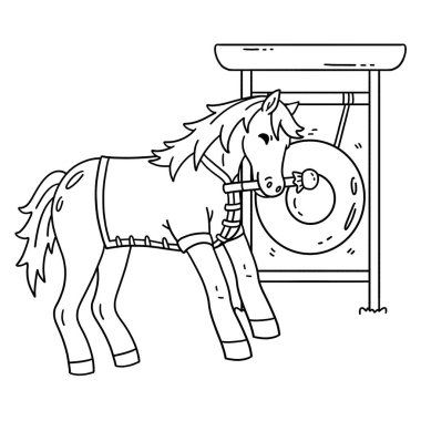 Gong 'la birlikte At Yılı 2026' nın sevimli ve komik renkli sayfası. Çocuklar için saatlerce boyama eğlencesi sağlıyor. Renklendirmek için, bu sayfa çok kolaydır. Küçük çocuklar ve yeni yürümeye başlayanlar için uygun..