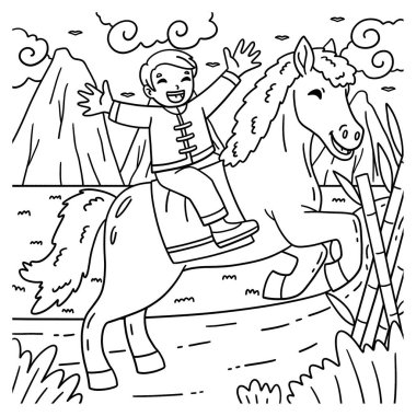 At Binen Çocuk 2026 'nın şirin ve komik renkli bir sayfası. Çocuklar için saatlerce boyama eğlencesi sağlıyor. Renklendirmek için, bu sayfa çok kolaydır. Küçük çocuklar ve yeni yürümeye başlayanlar için uygun..