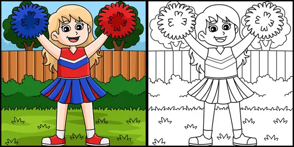 Bu boyama sayfasında Amigo Kız Amigo Kız Lisesinin V Hareketi var. Bu illüstrasyonun bir tarafı renkli ve çocuklar için bir ilham kaynağı.. 