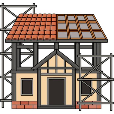Bu karikatür klibinde House İnşaat Sitesi çizimi gösteriliyor
