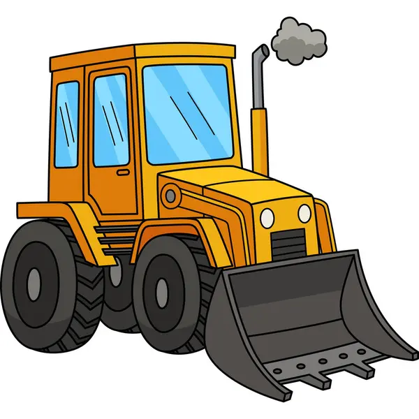 Bu karikatür bir Yapı Yükleyici illüstrasyonunu gösterir