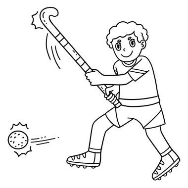 Saha Hokeyi Oyuncusunun topa vuran sevimli ve komik renkli bir sayfası. Çocuklar için saatlerce boyama eğlencesi sağlıyor. Bu sayfayı boyamak çok kolaydır. Küçük çocuklar ve yeni yürümeye başlayanlar için uygun.. 