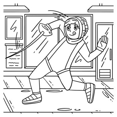 Eskrimci Erkek Eskrimci 'nin şirin ve komik renkli sayfası. Çocuklar için saatlerce boyama eğlencesi sağlıyor. Bu sayfayı boyamak çok kolaydır. Küçük çocuklar ve yeni yürümeye başlayanlar için uygun.. 