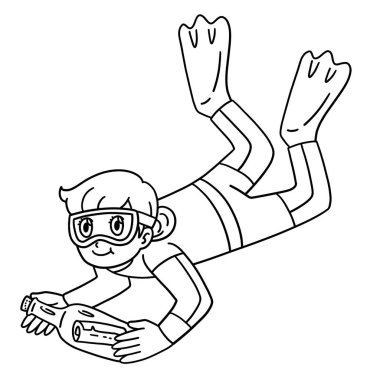 Şişedeki Mesajla Dalgıç Kadın 'ın şirin ve komik renkli bir sayfası. Çocuklar için saatlerce boyama eğlencesi sağlıyor. Bu sayfayı boyamak çok kolaydır. Küçük çocuklar ve yeni yürümeye başlayanlar için uygun..