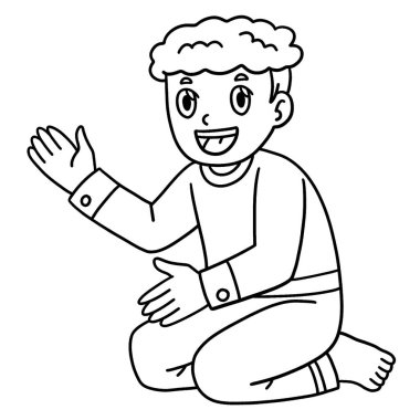 Masal anlatan yatılı çocuğun sevimli ve komik renkli bir sayfası. Çocuklar için saatlerce boyama eğlencesi sağlıyor. Bu sayfayı boyamak çok kolaydır. Küçük çocuklar ve yeni yürümeye başlayanlar için uygun..