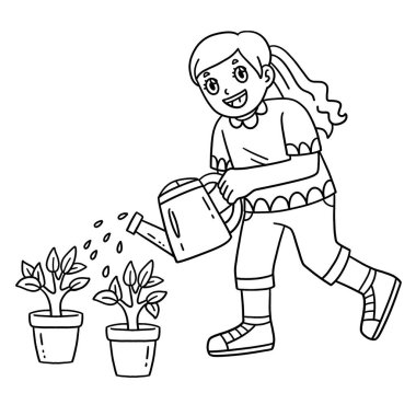 Okul Bahçesi Kızları Çiçek Sulama Okulu 'nun sevimli ve komik renkli bir sayfası. Çocuklar için saatlerce boyama eğlencesi sağlıyor. Bu sayfayı boyamak çok kolaydır. Küçük çocuklar ve yeni yürümeye başlayanlar için uygun.. 