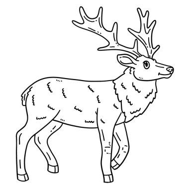 Bir Orman Hayvanı 'nın sevimli ve komik renkli sayfası, bir Geyik. Çocuklar için saatlerce boyama eğlencesi sağlıyor. Bu sayfayı boyamak çok kolaydır. Küçük çocuklar ve yeni yürümeye başlayanlar için uygun.. 