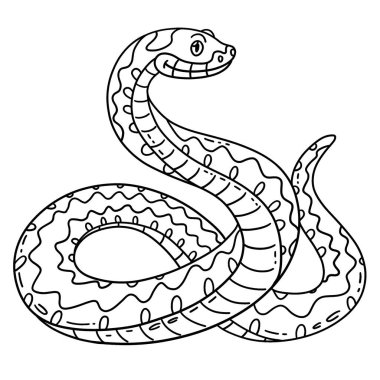 Bir Orman Hayvanı 'nın sevimli ve komik renkli sayfası, Avrupa Yılan. Çocuklar için saatlerce boyama eğlencesi sağlıyor. Bu sayfayı boyamak çok kolaydır. Küçük çocuklar ve yeni yürümeye başlayanlar için uygun.. 