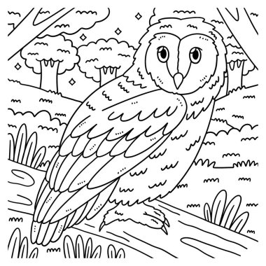Bir Orman Hayvanı 'nın sevimli ve komik renkli sayfası, Tawny Baykuşu. Çocuklar için saatlerce boyama eğlencesi sağlıyor. Bu sayfayı boyamak çok kolaydır. Küçük çocuklar ve yeni yürümeye başlayanlar için uygun..