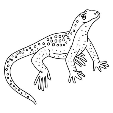 Mojave Uçlu Parmaklı Kertenkele 'nin sevimli ve komik renkli bir sayfası. Çocuklar için saatlerce boyama eğlencesi sağlıyor. Bu sayfayı boyamak çok kolaydır. Küçük çocuklar ve yeni yürümeye başlayanlar için uygun.. 