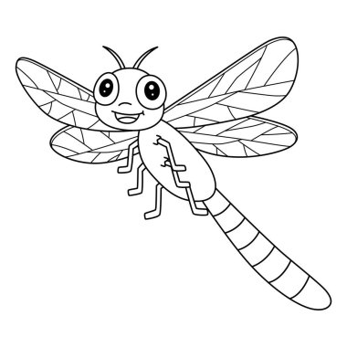 Bir Böcek Yusufçuğu Hayvanı 'nın sevimli ve komik renkli sayfası. Çocuklar için saatlerce boyama eğlencesi sağlıyor. Bu sayfayı boyamak çok kolaydır. Küçük çocuklar ve yeni yürümeye başlayanlar için uygun..