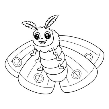 Bir Böcek Güvesi Hayvanı 'nın sevimli ve komik renkli sayfası. Çocuklar için saatlerce boyama eğlencesi sağlıyor. Bu sayfayı boyamak çok kolaydır. Küçük çocuklar ve yeni yürümeye başlayanlar için uygun..