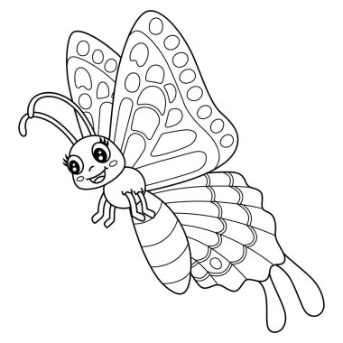 Böcek Kırlangıç Kelebek Hayvanı 'nın sevimli ve komik renkli sayfası. Çocuklar için saatlerce boyama eğlencesi sağlıyor. Bu sayfayı boyamak çok kolaydır. Küçük çocuklar ve yeni yürümeye başlayanlar için uygun..