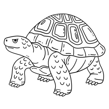 Bir Kaplumbağa Hayvanı 'nın sevimli ve komik renkli sayfası. Çocuklar için saatlerce boyama eğlencesi sağlıyor. Bu sayfayı boyamak çok kolaydır. Küçük çocuklar ve yeni yürümeye başlayanlar için uygun.. 