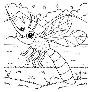 Bir Böcek Gnat Hayvanı 'nın sevimli ve komik renkli sayfası. Çocuklar için saatlerce boyama eğlencesi sağlıyor. Bu sayfayı boyamak çok kolaydır. Küçük çocuklar ve yeni yürümeye başlayanlar için uygun..