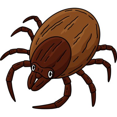 Bu karikatür parçası bir Böcek Kenesi Hayvanı illüstrasyonunu gösteriyor.